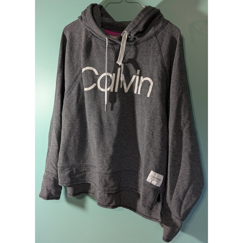 Calvin Klein Performance Women's Hoodie Size XL Gray
